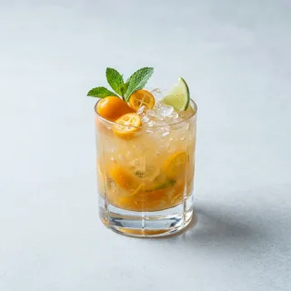Kumquat Caipirinha
